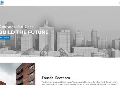 Foutch Brothers website designed by KCV Strategic